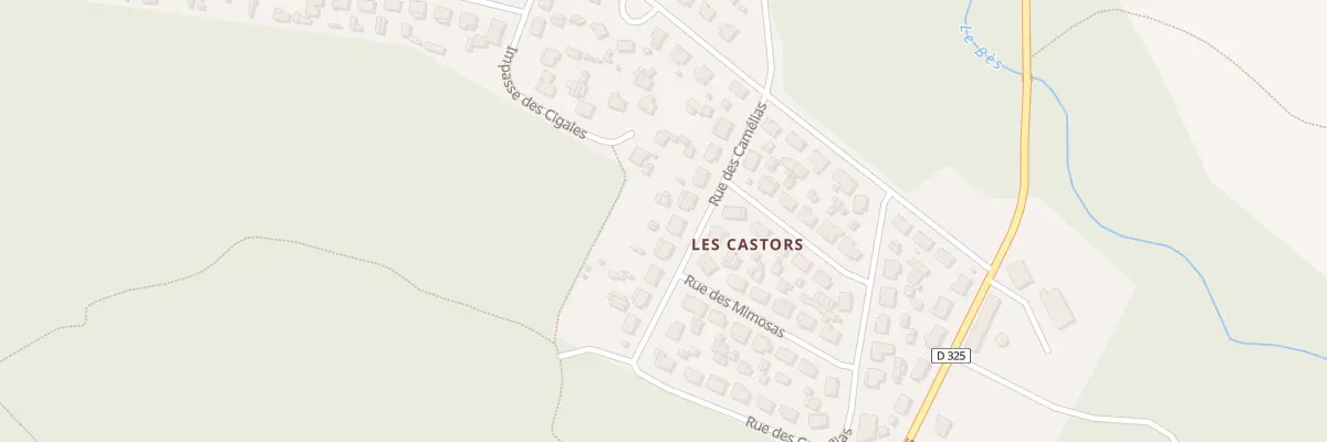 Plan du 10 Rue des Camélias à Morcenx-la-Nouvelle