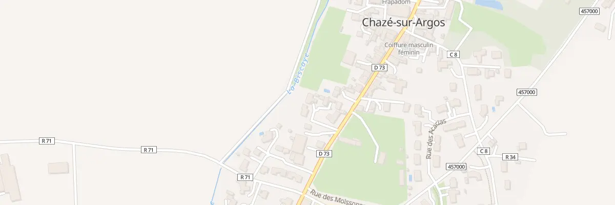 Plan du 2 Imp des Marronniers à Chazé-sur-Argos