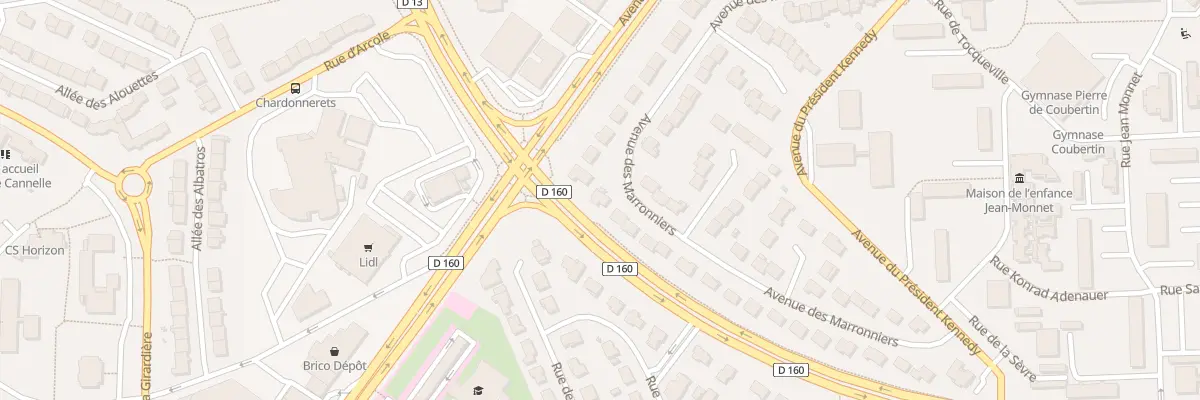 Plan du 36 Av des Marronniers à Cholet
