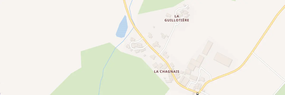 Plan du 5171 La Chagnais à Sèvremont