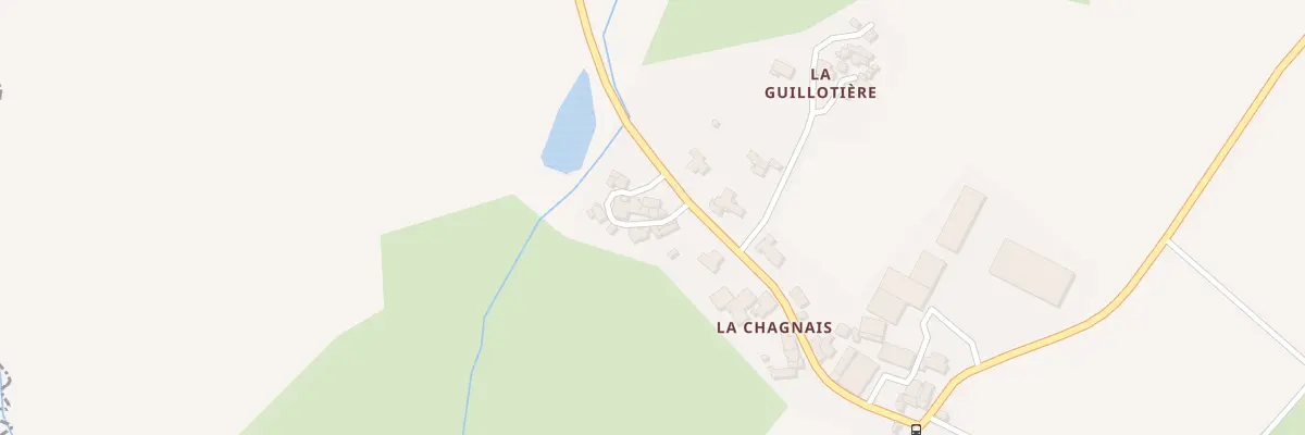 Plan du 19 La Chagnais à Sèvremont