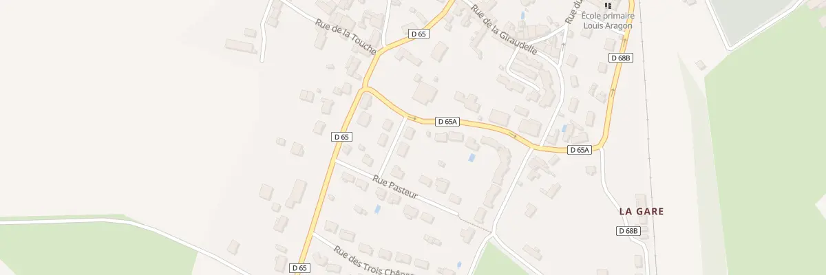 Plan du 1 Rue aristide briand aux Velluire-sur-Vendée