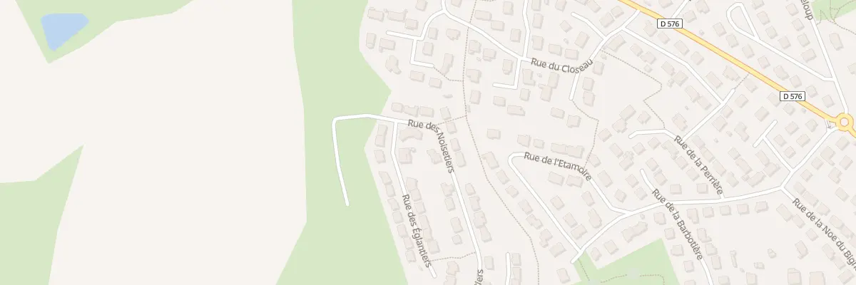 Plan du 11 Rue des noisetiers au Genest-Saint-Isle