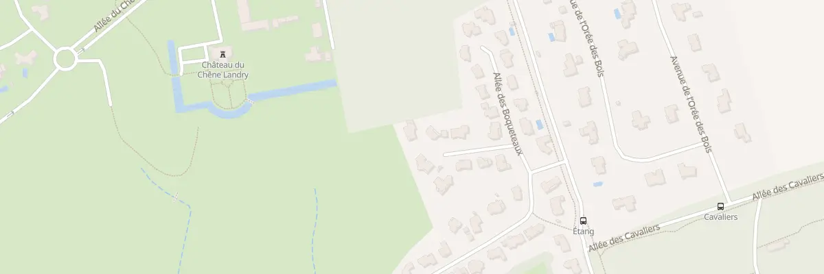 Plan du 8 All de la Clairière à Cholet