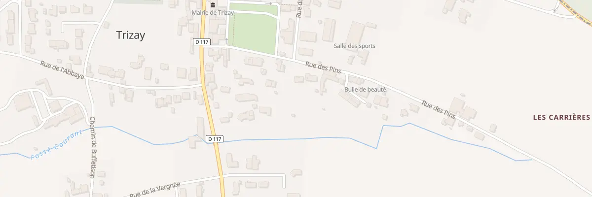 Plan du 14 Rue des Pins à Trizay