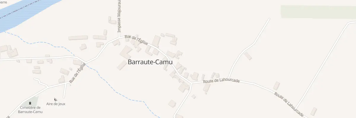 Plan du 20 Rte de l’Eglise à Barraute-Camu