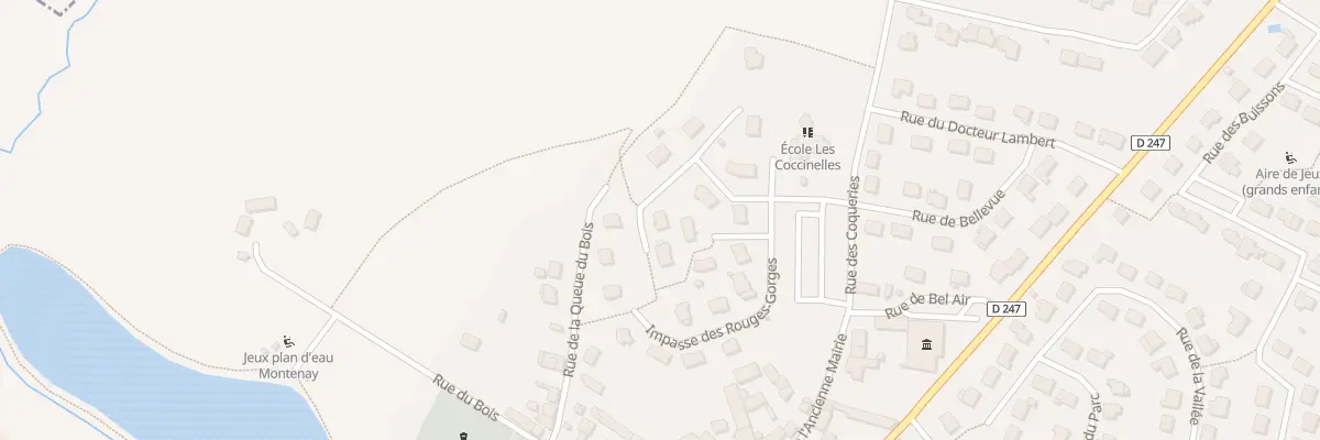 Plan du 3 Imp des Chardonnerets à Montenay