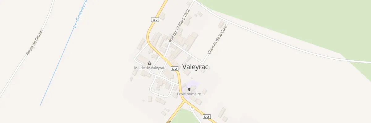 Plan du 12 Rue du Huit Mai 1945 à Valeyrac