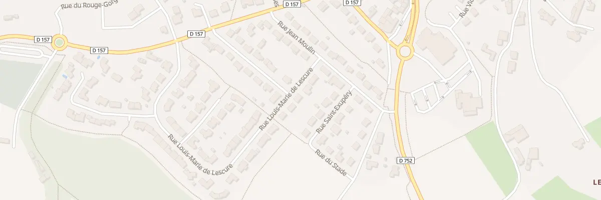 Plan du 6 Rue Louis Marie de Lescure Psb à Cholet