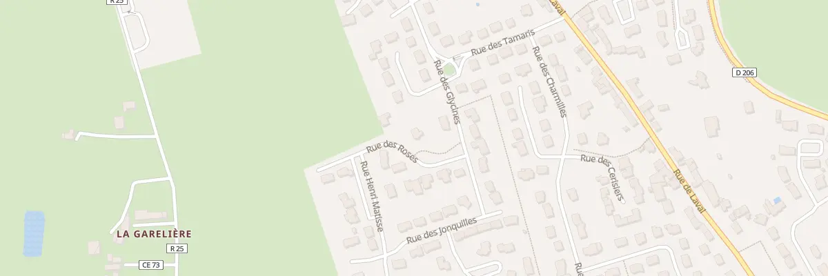 Plan du 2 Rue des Roses à La Baconnière