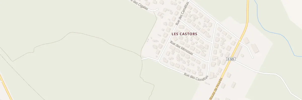 Plan du 18 Rue des Camélias à Morcenx-la-Nouvelle