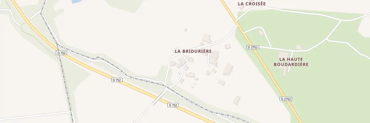 Plan du 5941 La Bridurière aux Epesses