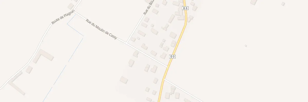 Plan du 2 Rue du Moulin de Cassy à Bégadan