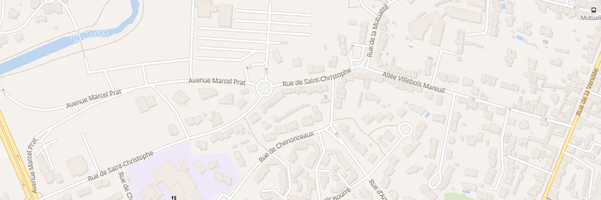 Plan du 9 Rue de St Christophe à Cholet