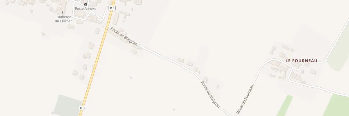Plan du 319 Rte de Blaignan à Civrac-en-Médoc