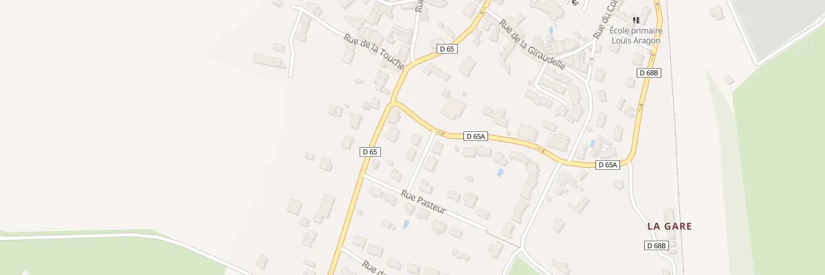 Plan du 2 Rue aristide briand aux Velluire-sur-Vendée