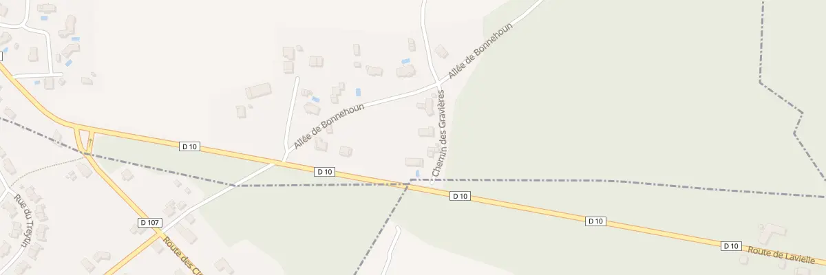 Plan du 42 Che des Gravières à Gousse
