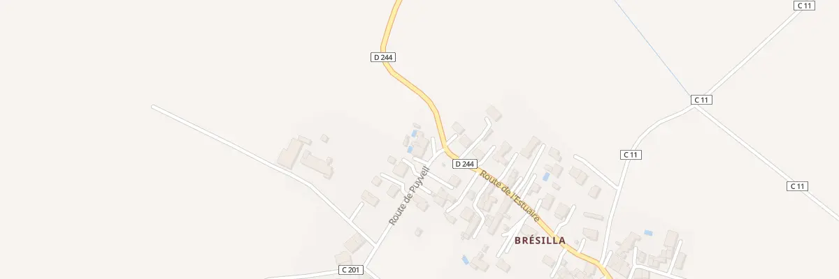 Plan du 2 Rte de Puyveil à Arces