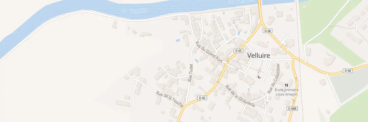 Plan du 5065 Le Bourg Velluire aux Velluire-sur-Vendée