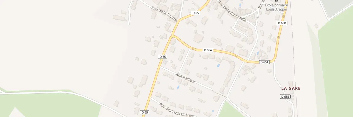 Plan du 4 Rue aristide briand aux Velluire-sur-Vendée