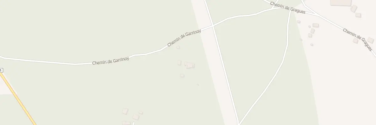 Plan du 576 Che de Garrinoy à Rion-des-Landes