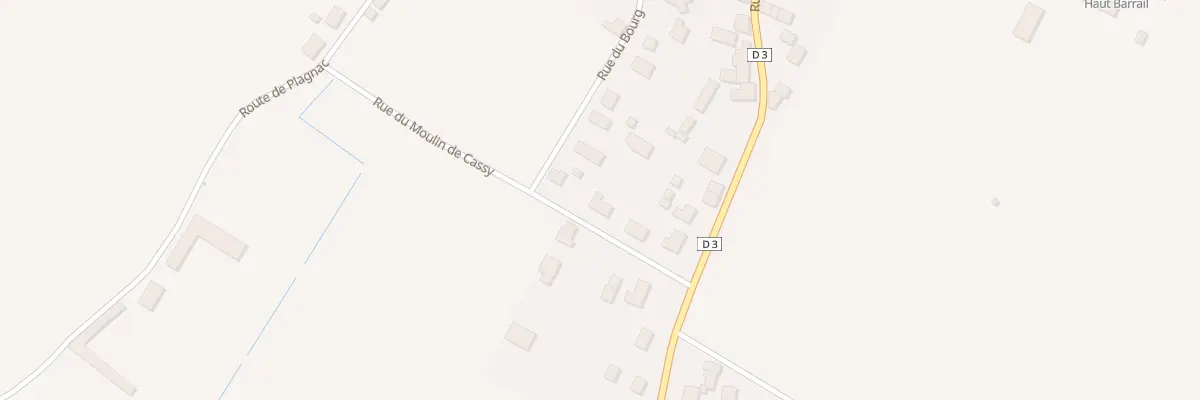Plan du 4 Rue du Moulin de Cassy à Bégadan
