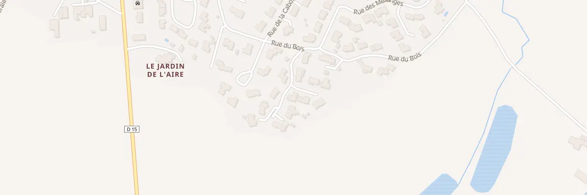 Plan du 2 Rue des Camelias à Beaupréau-en-Mauges
