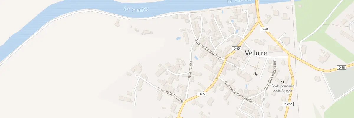 Plan du 5066 Le Bourg Velluire aux Velluire-sur-Vendée
