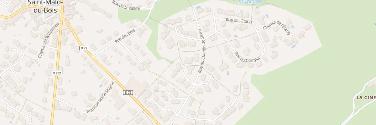 Plan du 5 Pl des Murets à Saint-Malô-du-Bois