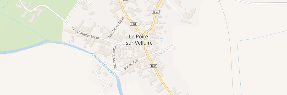 Plan du 38 Rue Jean Moulin Le Poire aux Velluire-sur-Vendée