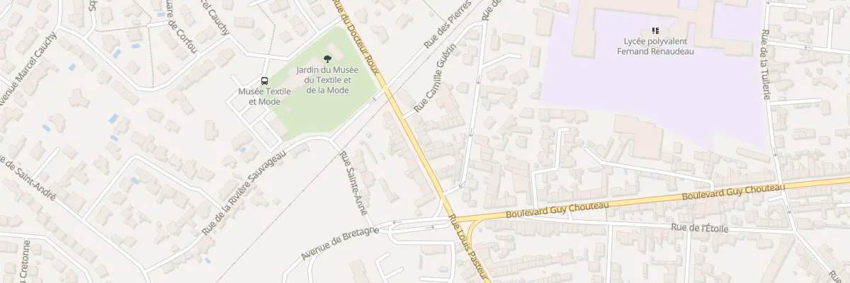 Plan du 140 Rue Louis Pasteur à Cholet