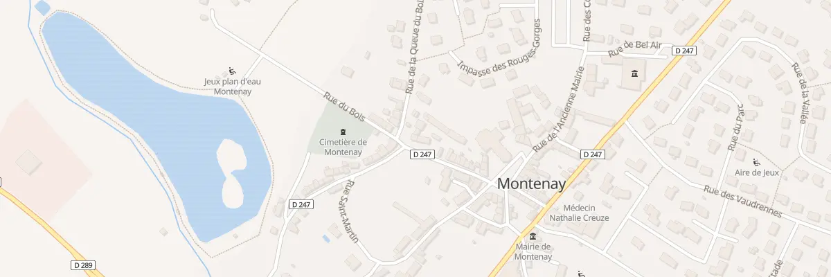 Plan du 16 Rue d’Ernée à Montenay