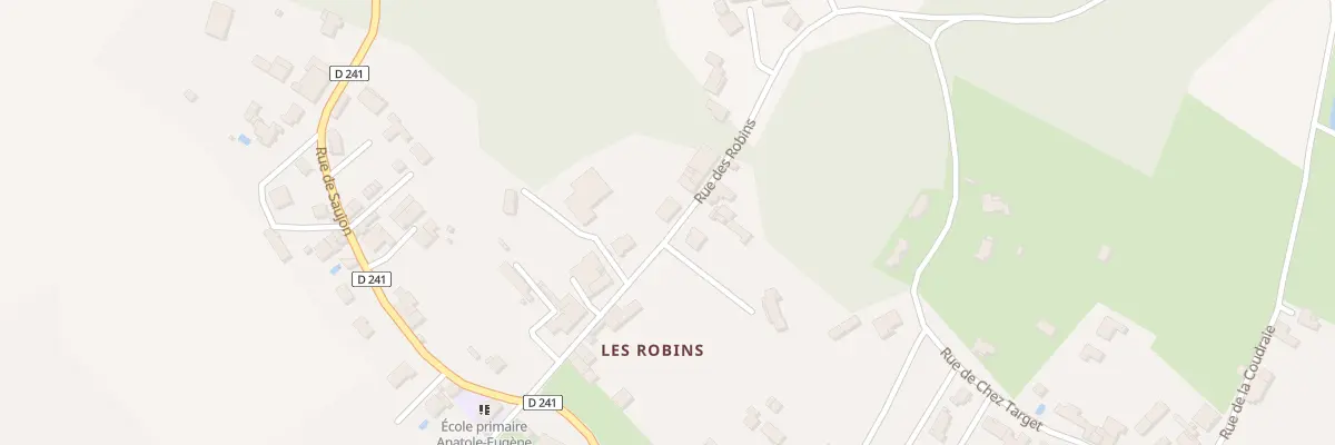 Plan du 17 Rue des Robins au Chay