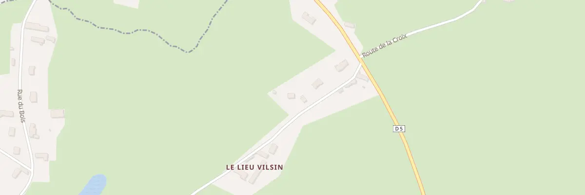 Plan du 5104F Chemin du Lieu Vilsin à Saonnet