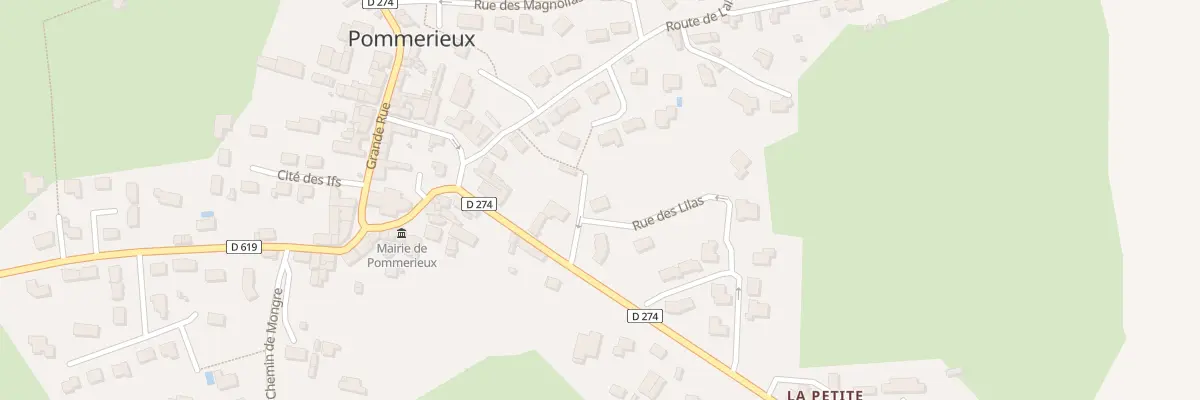Plan du 4 Rue des Lilas à Pommerieux