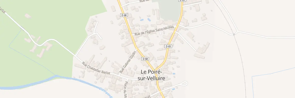 Plan du 27 Rue Jean Moulin Le Poire aux Velluire-sur-Vendée
