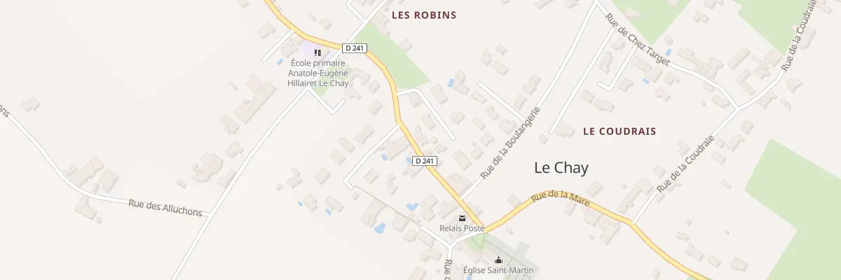 Plan du 9 Rue Saint Martin au Chay