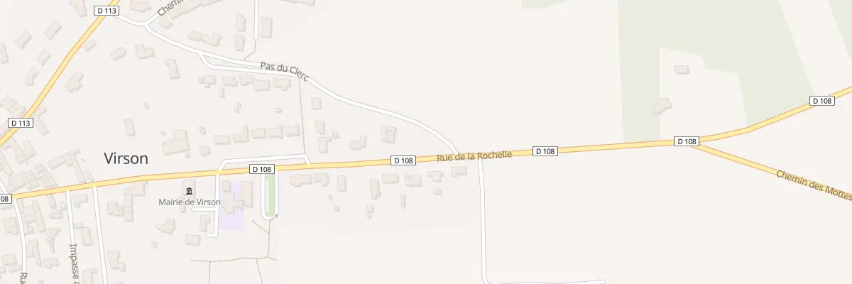 Plan du 27A Rue de la Rochelle à Virson