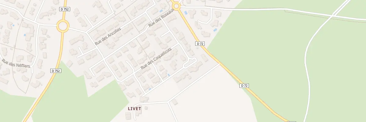 Plan du 1 Imp des Iris à Saint-Malô-du-Bois