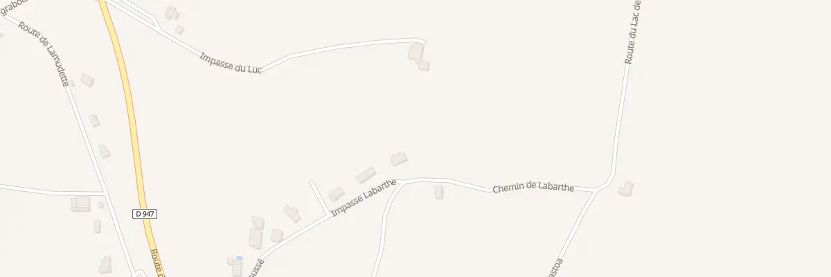 Plan du 349 Che de Labarthe à Estibeaux