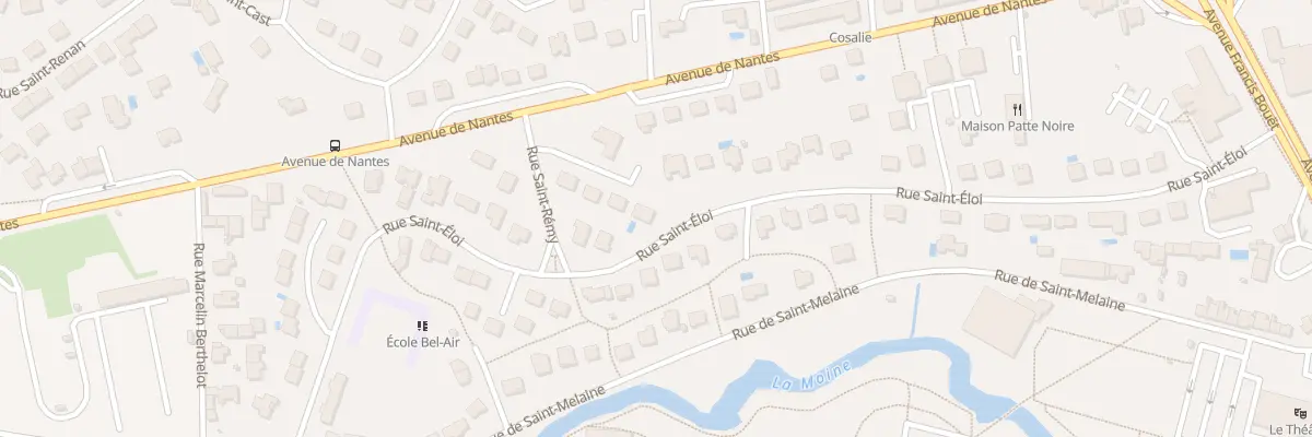 Plan du 38 Rue Saint Eloi à Cholet