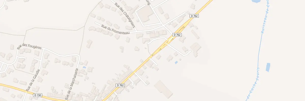 Plan du 2 Rue de l’Aunaie à Beaupréau-en-Mauges