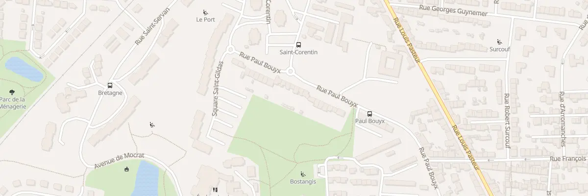 Plan du 55 Rue Paul Bouyx à Cholet