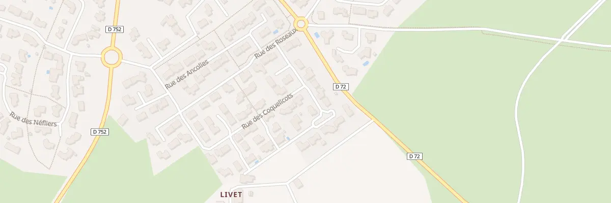 Plan du 8 Rue des coquelicots à Saint-Malô-du-Bois