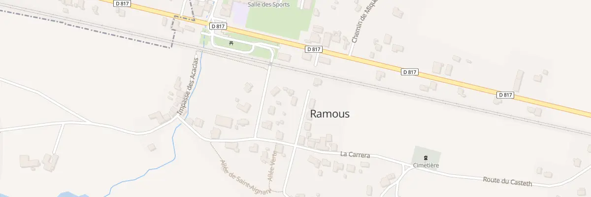 Plan du 85 Imp du Pn à Ramous