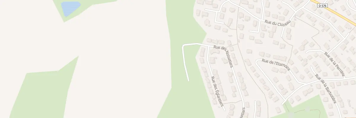 Plan du 8 Rue des Érables au Genest-Saint-Isle