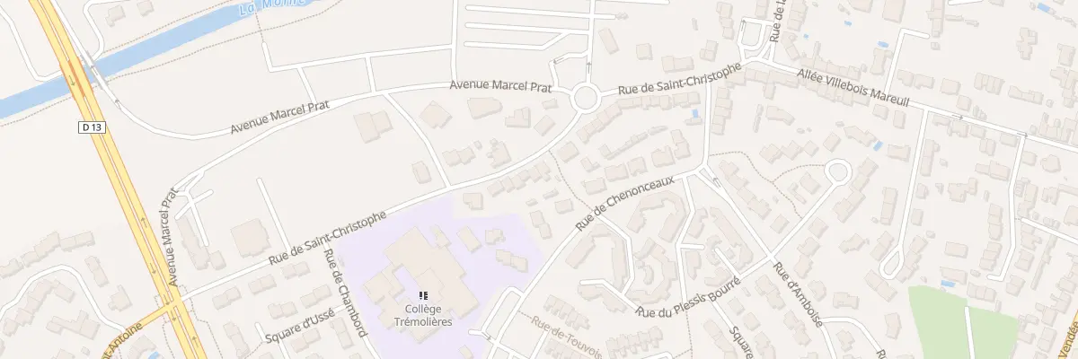 Plan du 31 Rue de St-Christophe à Cholet