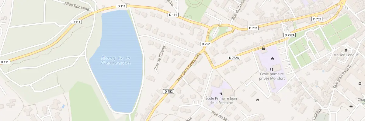 Plan du 6 Rue de la grenouille à Saint-Laurent-sur-Sèvre