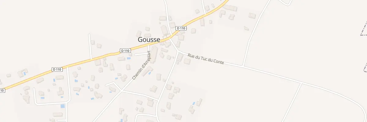 Plan du 14 Rue du Conte à Gousse