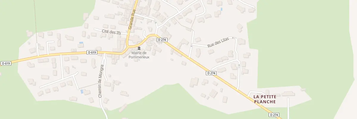Plan du 8 Rue d’Ampoigné à Pommerieux